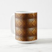Quilted Rustic Becher Kaffeetasse (Vorderseite Links)