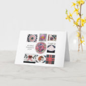 Quilted Treasures 2019 2 Karte (Gelbe Blume)