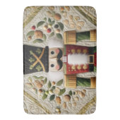 Quilted Weihnachtsnussknacker Badematte (Vorderseite Vertikal)