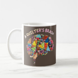 Quilten Quilter Näherin Nähen ein Verstand eines Q Kaffeetasse