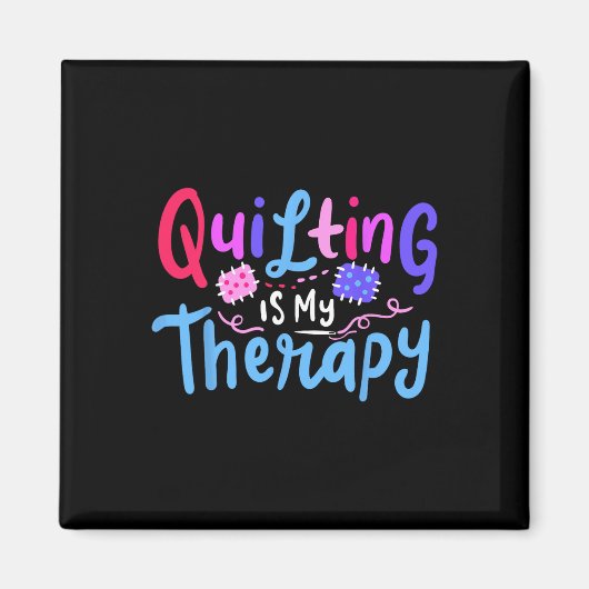 Quilter-Abwassergiftgeschenk beenden Magnet (Vorne)