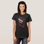 Quilter-Berufstitel-Schätzung Retro T-Shirt (Vorne ganz)