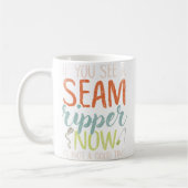 Quilter Fabric Seamstress Craft Quilting Sewer Fun Kaffeetasse (Links)