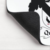 Quilter Familienwappen Mousepad (Ecke)