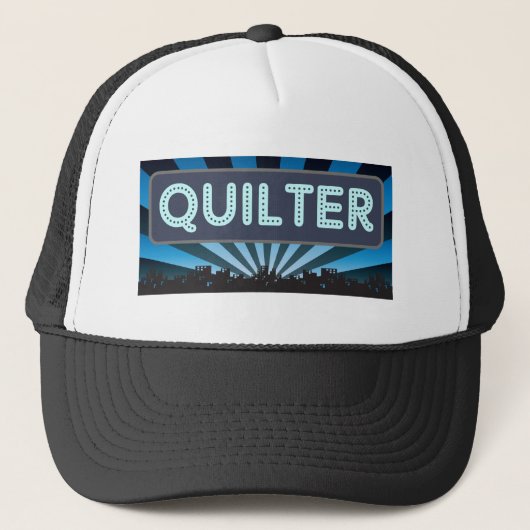 Quilter Festzelt Truckerkappe (Vorderseite)