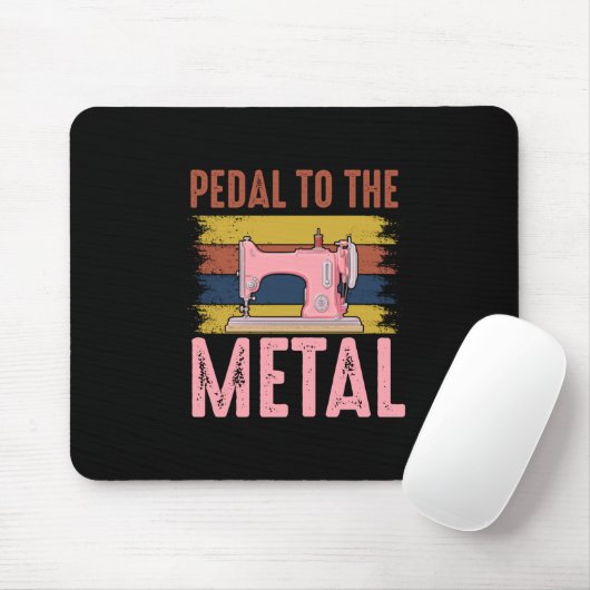Quilter-Geschenk | Bis zum Metall Mousepad (Mit Mouse)