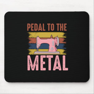 Quilter-Geschenk Bis zum Metall Mousepad