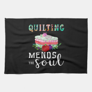 Quilter-Geschenk für Soule beenden Quillover Geschirrtuch