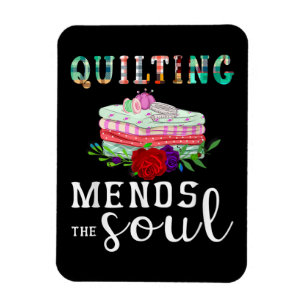 Quilter-Geschenk für Soule beenden Quillover Magnet