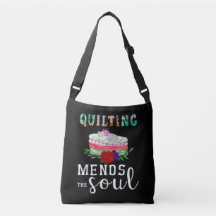 Quilter-Geschenk für Soule beenden Quillover Tragetaschen Mit Langen Trägern