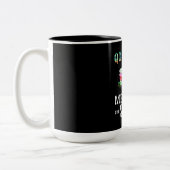 Quilter-Geschenk für Soule beenden | Quillover Zweifarbige Tasse (Links)