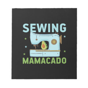 Quilter-Geschenk Nähen Mamacado Notizblock