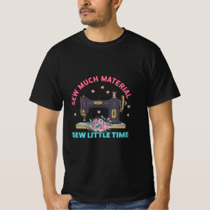 Quilter-Geschenk Nähen von viel Material T-Shirt