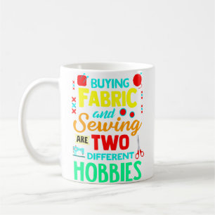 Quilter-Geschenke Quilten Lustig Süß Stoff Nähen Kaffeetasse