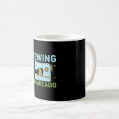 Quilter Gift | Sewing Mamacado Kaffeetasse (VorderseiteRechts)