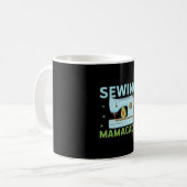 Quilter Gift | Sewing Mamacado Kaffeetasse (Vorderseite Links)