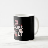 Quilter Gift | When Life Gives You Scraps Kaffeetasse (VorderseiteRechts)