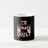 Quilter Gift | When Life Gives You Scraps Kaffeetasse (Mittel)