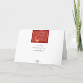 Quilter II Grußkarte Karte (Rückseite)