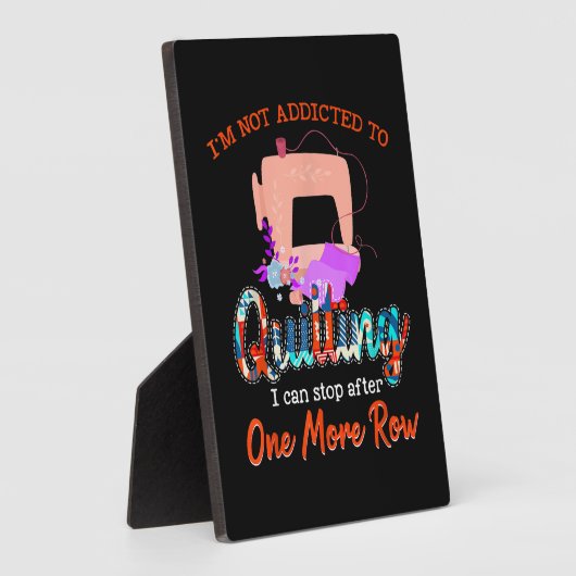 Quilter ist nicht dazu bestimmt, das Quilting-Gesc Fotoplatte (Seite)