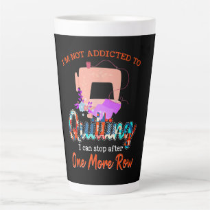 Quilter ist nicht dazu bestimmt, das Quilting-Gesc Milchtasse
