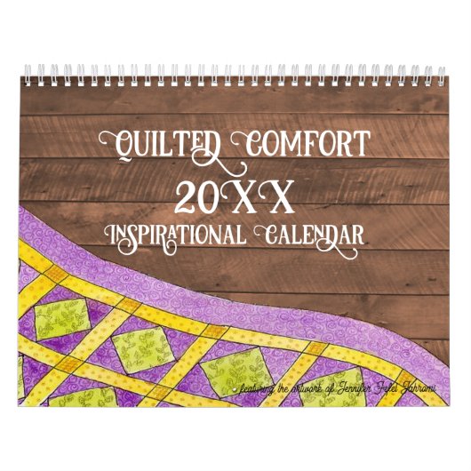 Quilter Komfort Inspiration für jeden Jahreskalend Kalender (Titelbild)