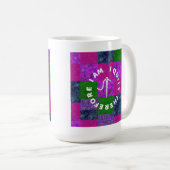 Quilter Mama Oma Quilting Stoff Patchwork Kaffeetasse (VorderseiteRechts)