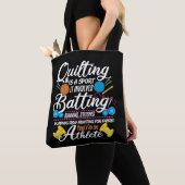 Quilter-Nähgeschenk für den Funny Quilting und Abw Tasche (Von Nahem)