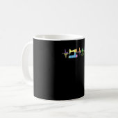 Quilter Nähherpult - Überquerung Kaffeetasse (Vorderseite Links)