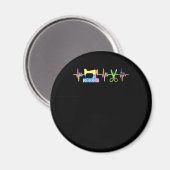 Quilter Nähherpult - Überquerung Magnet (Vorderseite/Rückseite)