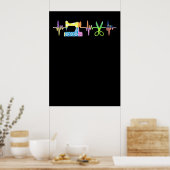 Quilter Nähherpult - Überquerung Poster (Küche)
