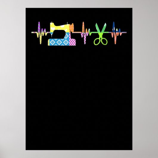 Quilter Nähherpult - Überquerung Poster (Vorne)