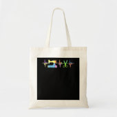 Quilter Nähherpult - Überquerung Tragetasche (Vorne)