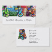 Quilter Quilt Supplier Shop+ Visitenkarte (Vorne/Hinten)