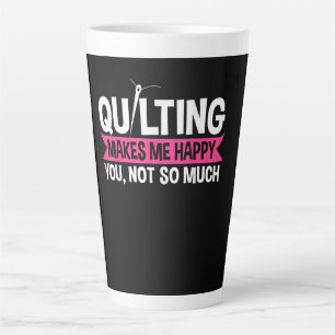 Quilter Quilter Quilting Nähgeschenke Milchtasse