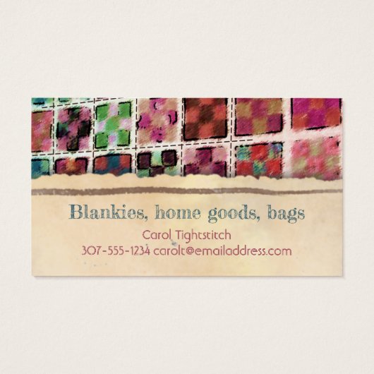 Quilterpatchwork Nähmaschine für nahtlose Kreuzleg (Rückseite)