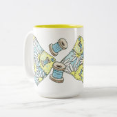 Quilters Coffee Tasse (Vorderseite Links)