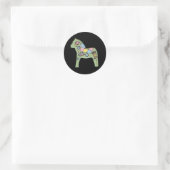 Quilters Dala Horse Sticker (Tasche)