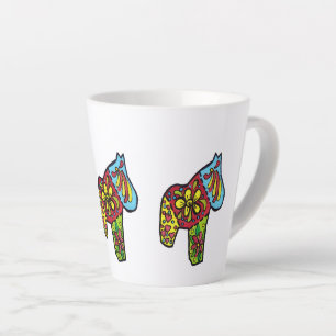 Quilters Dala Horses von Julia, Milchtasse