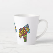 Quilters Dala Horses von Julia, Milchtasse (Rechts)