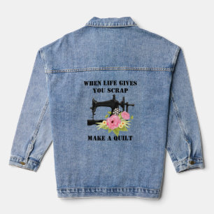 Quilters Denim Jacket Jeansjacke