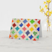 Quilters Geburtstag Karte (Gelbe Blume)