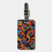 Quilters Gepäckanhänger (Vorderseite vertikal)