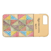 Quilters Gonna Quilt Case-Mate iPhone Hülle (Rückseite (Horizontal))