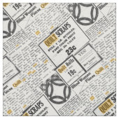 Quilters Nachrichten Stoff (Muster)