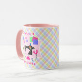 Quilters Nähen Vintage Maschine Seamstress Niedlic Tasse (Vorderseite Links)
