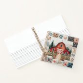 Quilter's Notebook Red Barn Patchwork Notizblock (Innenseite)