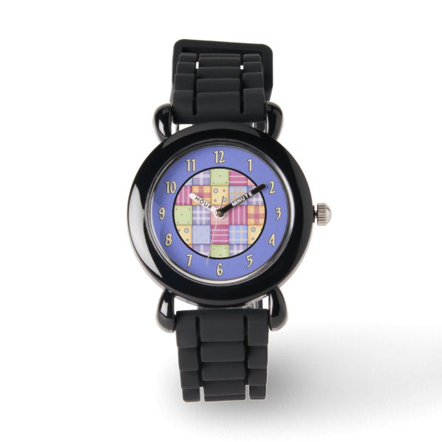 Quilters Quilt Watch Armbanduhr (Vorderseite)