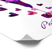 Quiltiermaschine Poster (Ecke)