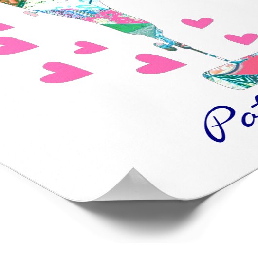 Quiltiermaschine Poster (Ecke)